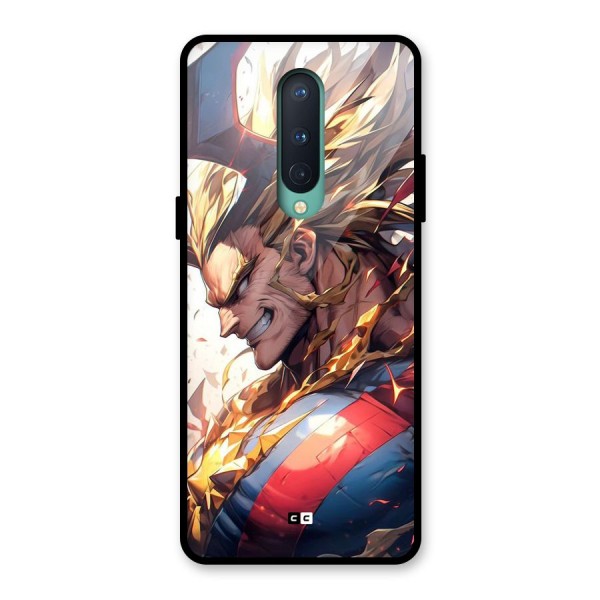 Amazing Almight Glass Back Case for OnePlus 8
