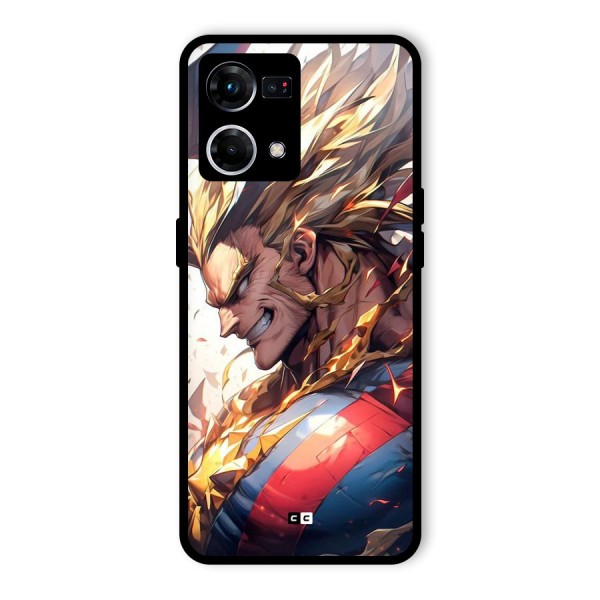 Amazing Almight Glass Back Case for Oppo F21 Pro 4G