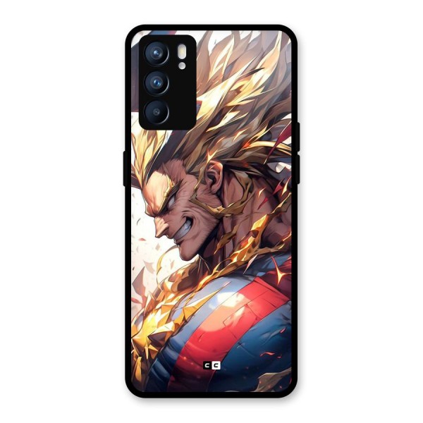 Amazing Almight Glass Back Case for Oppo Reno6 5G