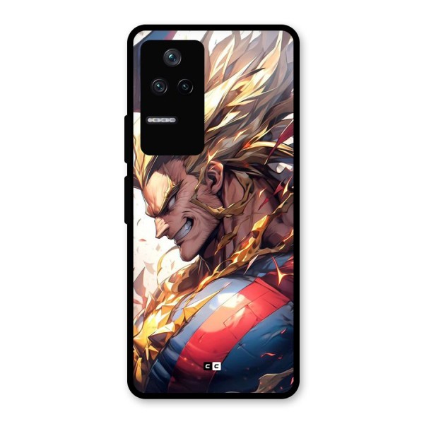 Amazing Almight Glass Back Case for Poco F4 5G