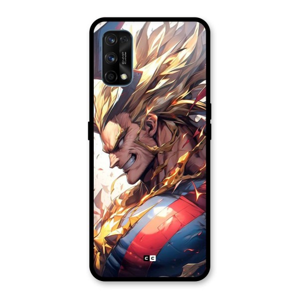Amazing Almight Glass Back Case for Realme 7 Pro