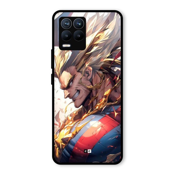 Amazing Almight Glass Back Case for Realme 8 Pro