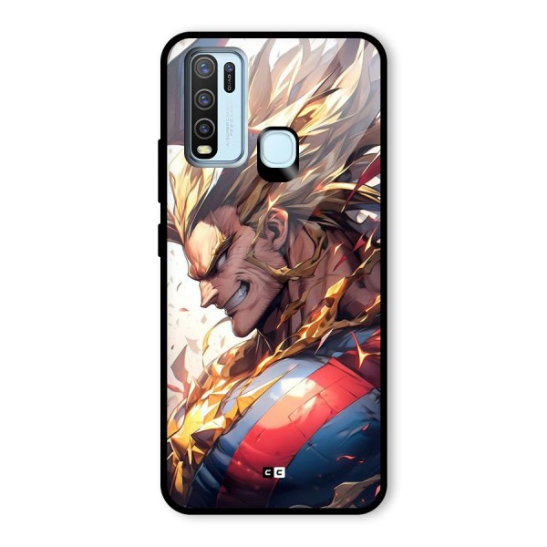 Amazing Almight Glass Back Case for Vivo Y30