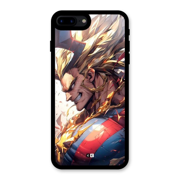 Amazing Almight Glass Back Case for iPhone 8 Plus