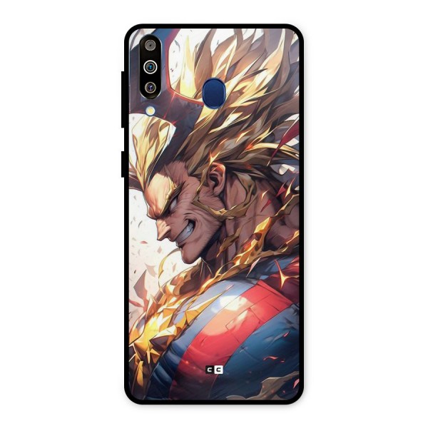 Amazing Almight Metal Back Case for Galaxy M30