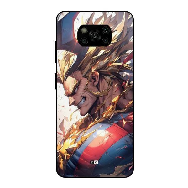Amazing Almight Metal Back Case for Poco X3