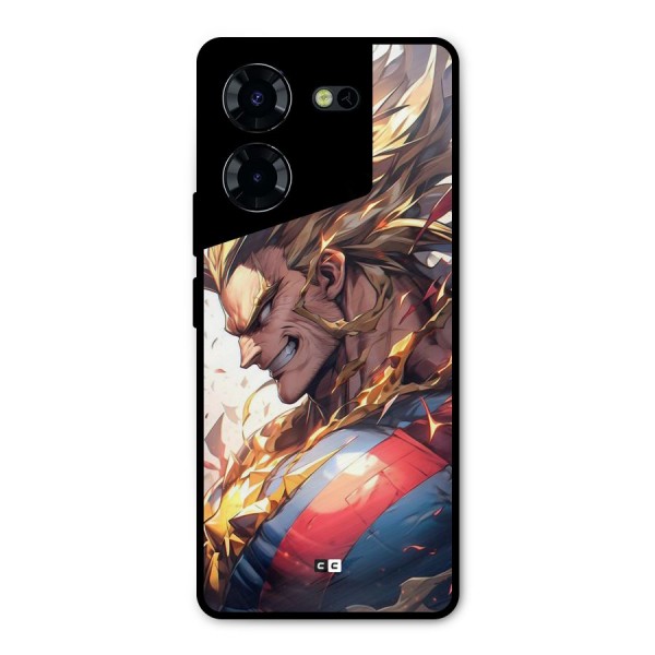 Amazing Almight Metal Back Case for Tecno Pova 5 Pro 5G