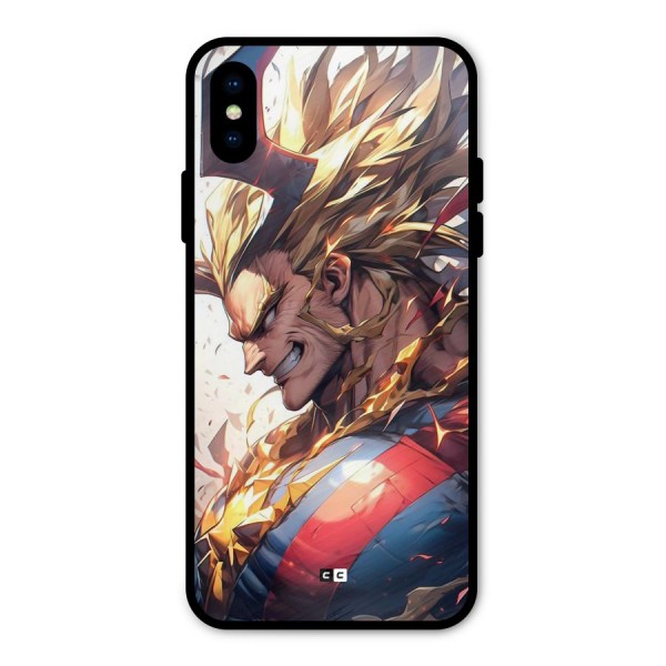 Amazing Almight Metal Back Case for iPhone XS