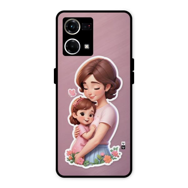 Amazing Bond Metal Back Case for Oppo F21 Pro 4G
