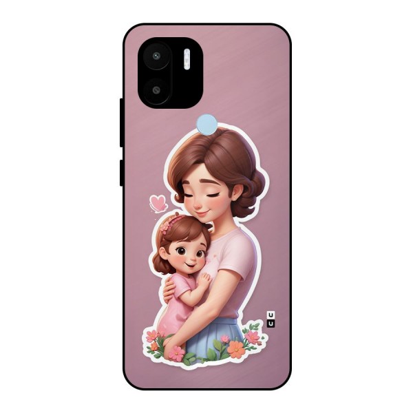 Amazing Bond Metal Back Case for Redmi A1 Plus
