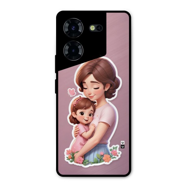 Amazing Bond Metal Back Case for Tecno Pova 5 Pro 5G