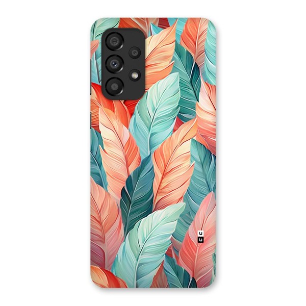 Amazing Colorful Leaves Back Case for Galaxy A33 5G