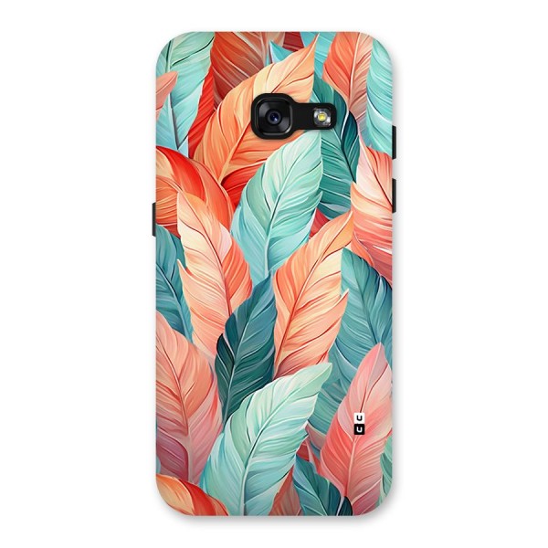 Amazing Colorful Leaves Back Case for Galaxy A3 (2017)