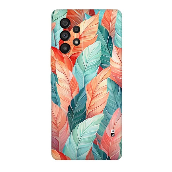 Amazing Colorful Leaves Back Case for Galaxy A53 5G