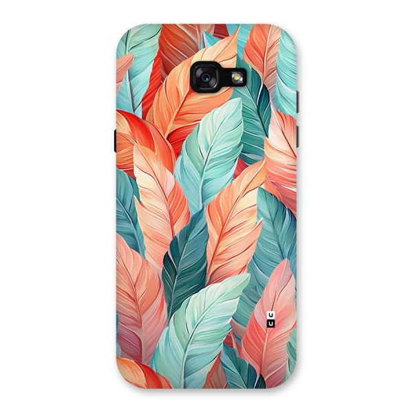 Amazing Colorful Leaves Back Case for Galaxy A7 (2017)