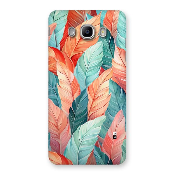 Amazing Colorful Leaves Back Case for Galaxy J5 2016