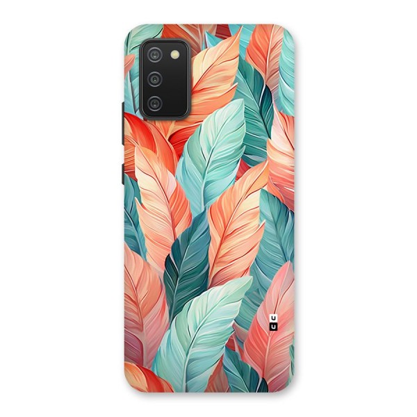 Amazing Colorful Leaves Back Case for Galaxy M02s