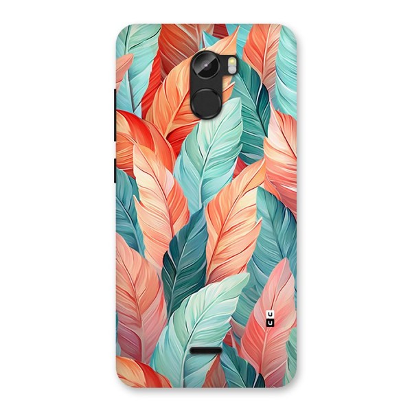 Amazing Colorful Leaves Back Case for Gionee X1