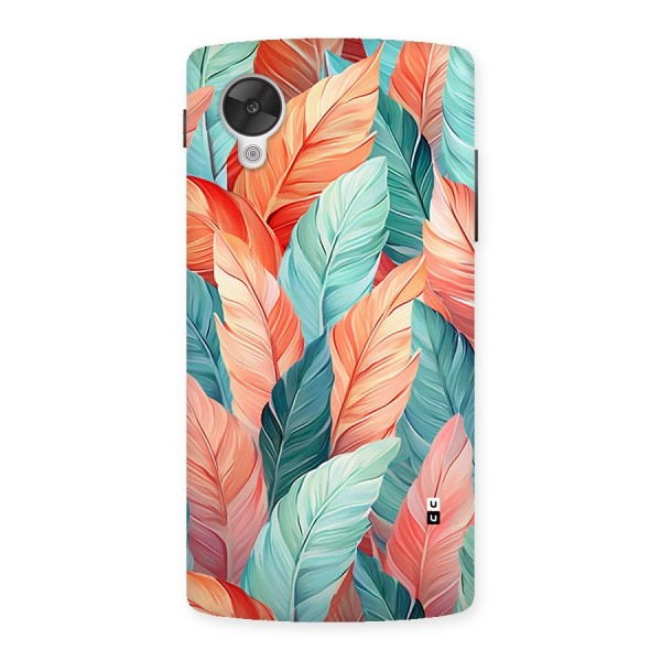 Amazing Colorful Leaves Back Case for Google Nexus 5