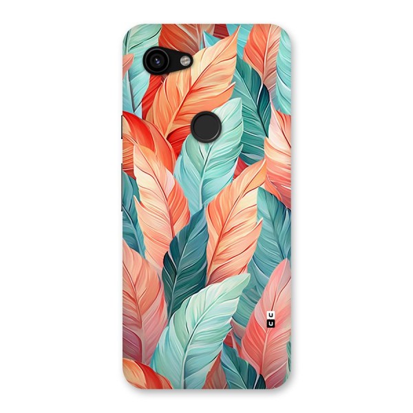 Amazing Colorful Leaves Back Case for Google Pixel 3a