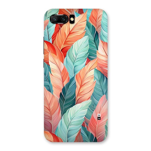 Amazing Colorful Leaves Back Case for Honor 10