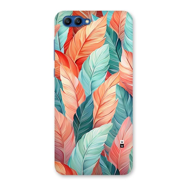 Amazing Colorful Leaves Back Case for Honor View 10