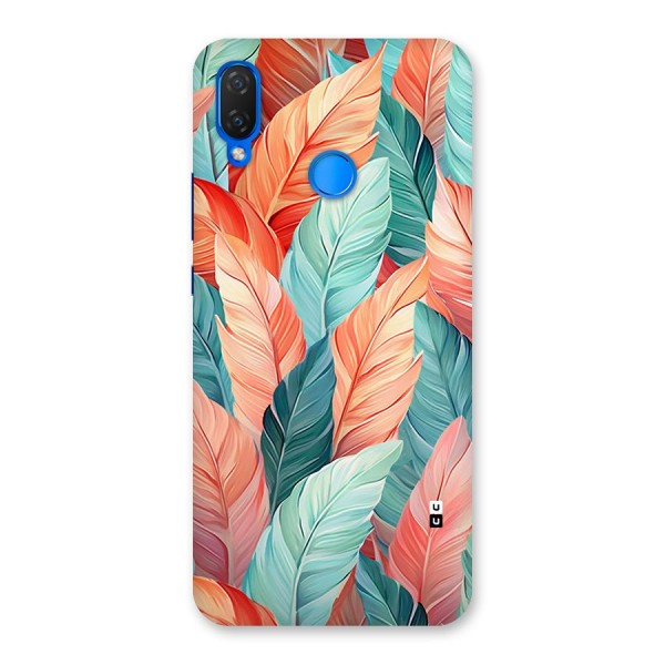 Amazing Colorful Leaves Back Case for Huawei P Smart Plus