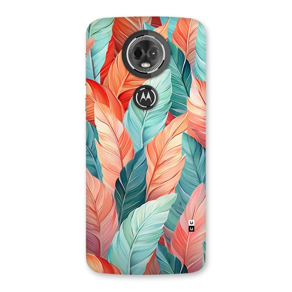 Amazing Colorful Leaves Back Case for Moto E5 Plus
