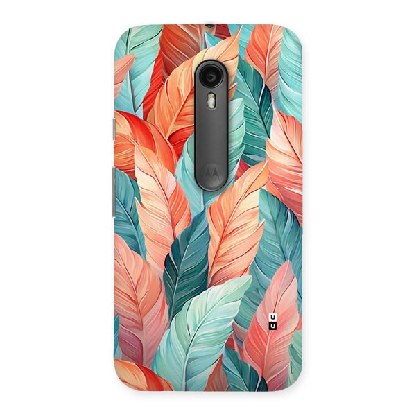 Amazing Colorful Leaves Back Case for Moto G Turbo