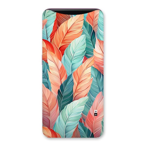 Amazing Colorful Leaves Back Case for Oppo Find X