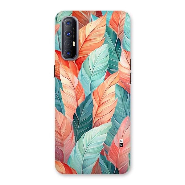 Amazing Colorful Leaves Back Case for Oppo Reno3 Pro