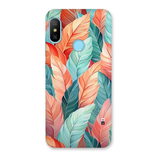 Amazing Colorful Leaves Back Case for Redmi 6 Pro