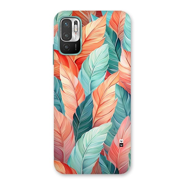 Amazing Colorful Leaves Back Case for Redmi Note 10T 5G