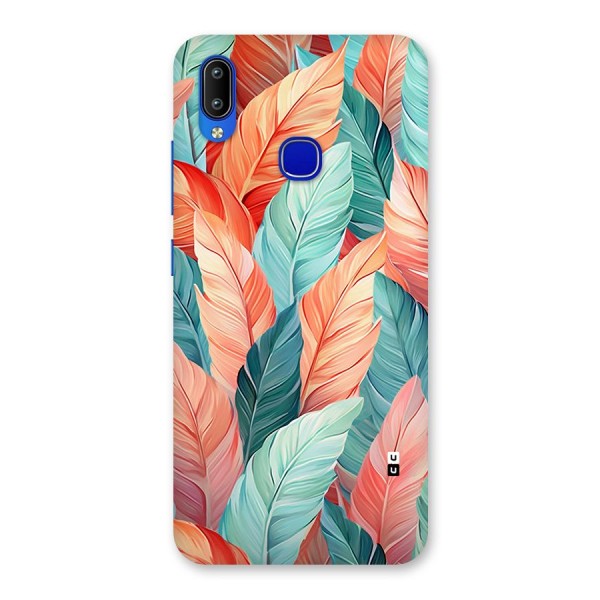 Amazing Colorful Leaves Back Case for Vivo Y91