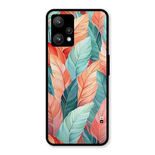 Amazing Colorful Leaves Metal Back Case for Realme 9 Pro Plus 5G