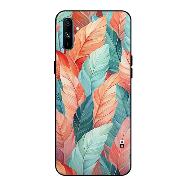 Amazing Colorful Leaves Metal Back Case for Realme C3