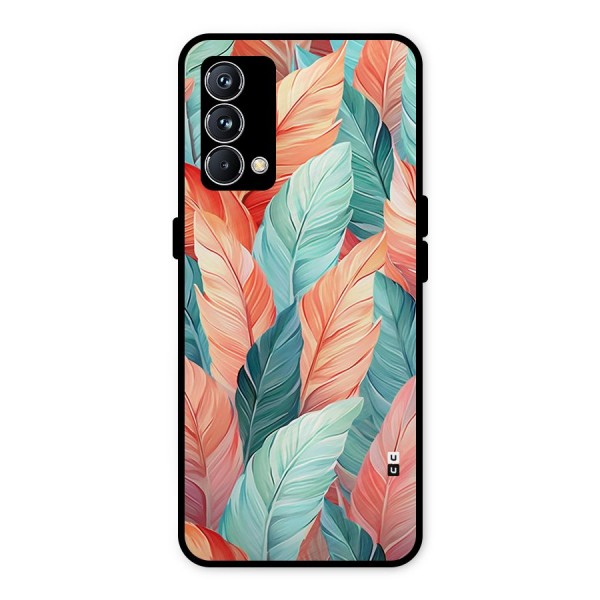 Amazing Colorful Leaves Metal Back Case for Realme GT Master Edition