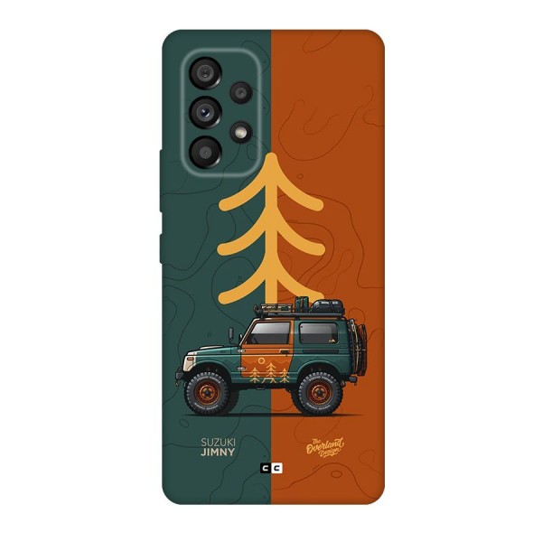 Amazing Defence Car Back Case for Galaxy A53 5G