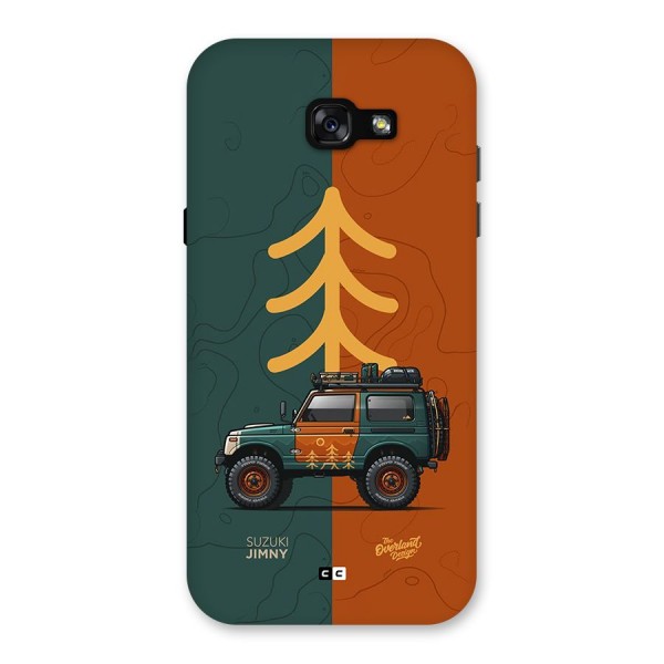 Amazing Defence Car Back Case for Galaxy A7 (2017)