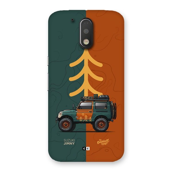 Amazing Defence Car Back Case for Moto G4 Plus