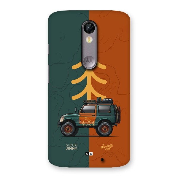 Amazing Defence Car Back Case for Moto X Force