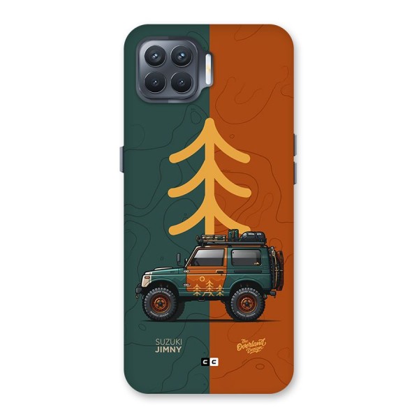 Amazing Defence Car Back Case for Oppo F17 Pro
