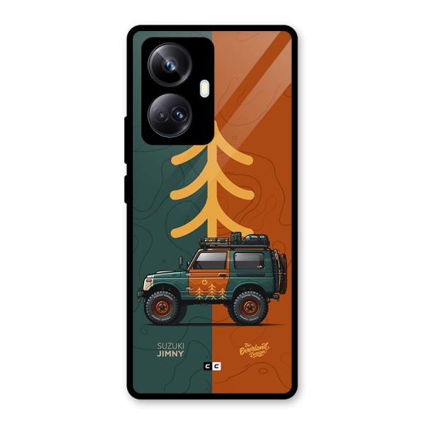Amazing Defence Car Glass Back Case for Realme 10 Pro Plus