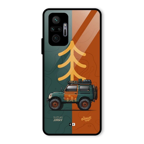 Amazing Defence Car Glass Back Case for Redmi Note 10 Pro Max