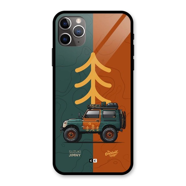 Amazing Defence Car Glass Back Case for iPhone 11 Pro Max