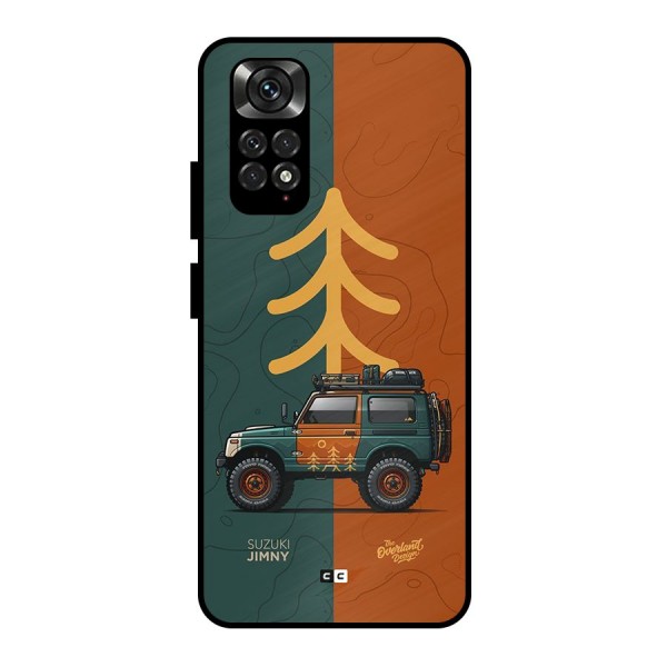 Amazing Defence Car Metal Back Case for Redmi Note 11 Pro