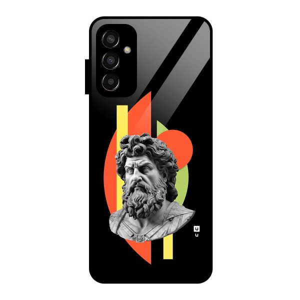 Amazing Geometry Glass Back Case for Galaxy F13