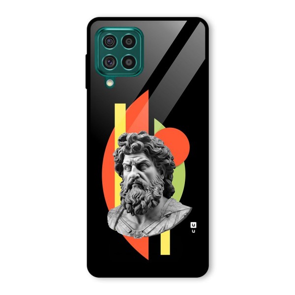 Amazing Geometry Glass Back Case for Galaxy F62