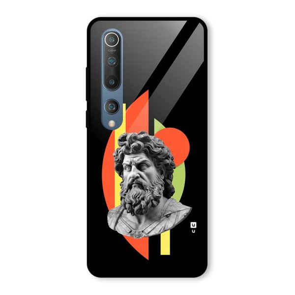 Amazing Geometry Glass Back Case for Mi 10