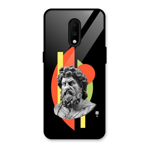 Amazing Geometry Glass Back Case for OnePlus 7